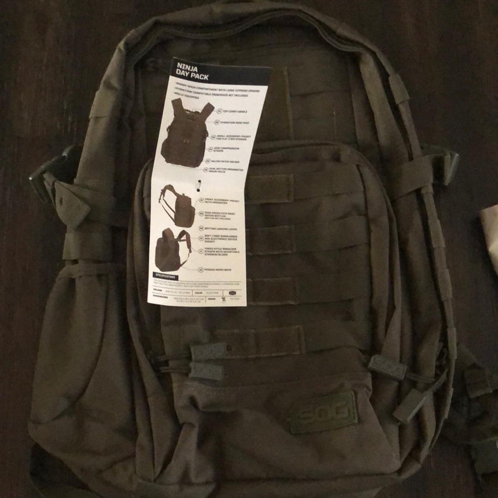 SOG ninja Day pack